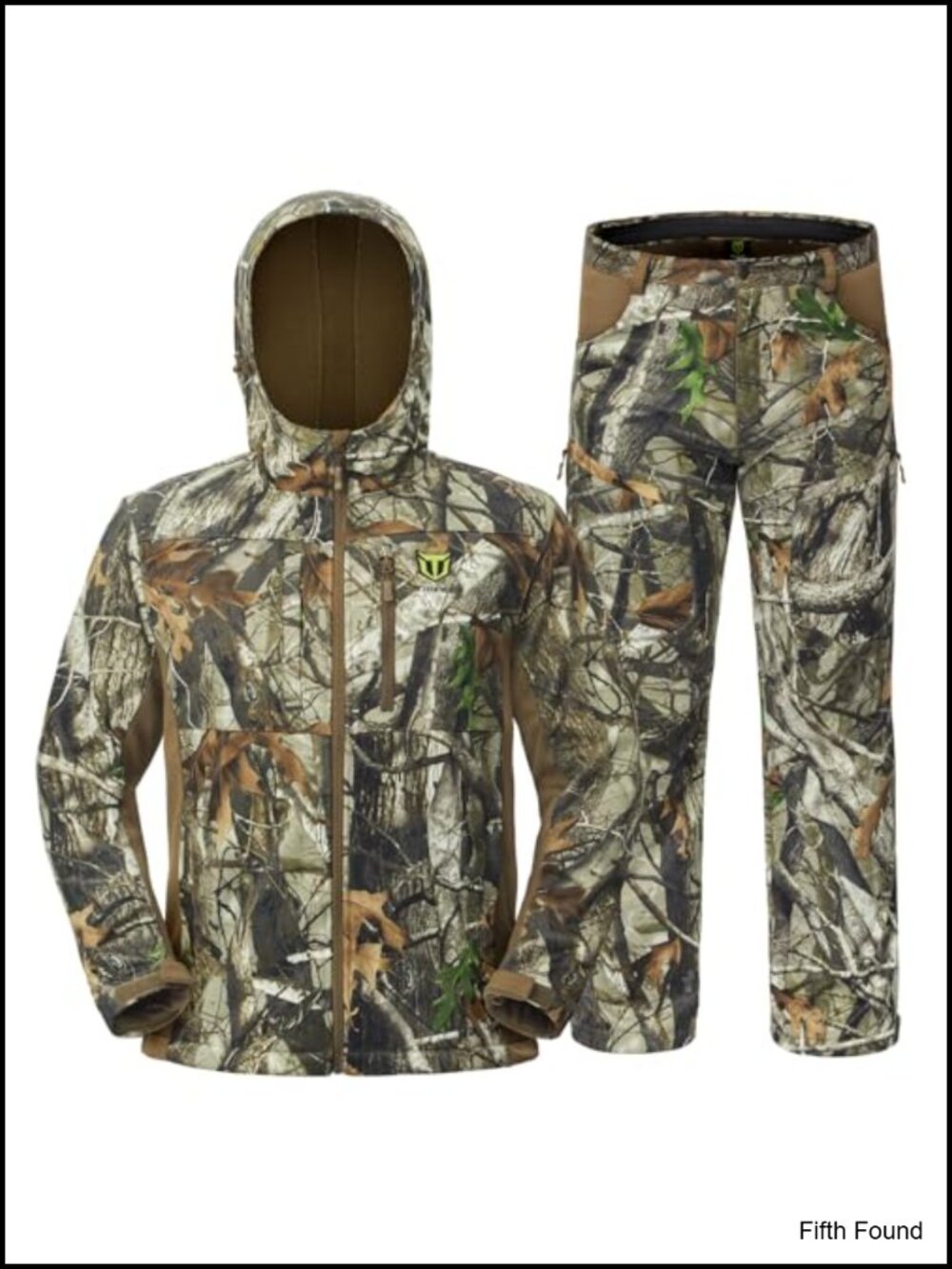 Men's Hunting Suit Water Resistant Fleece Lined Jacket & Pants